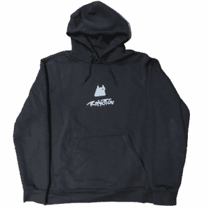 Rinkitou - Derpface dark gray hoodie